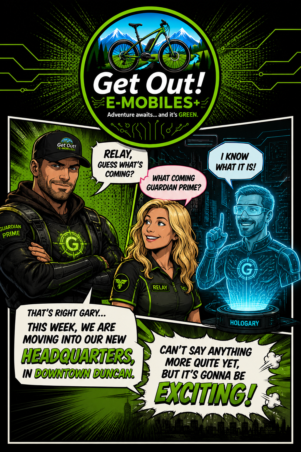 GetOut Headquarters Announcement